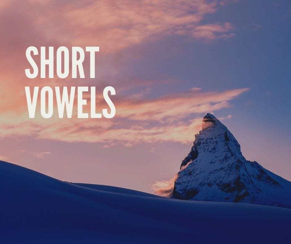 short vowels